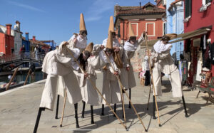 Die Stelzer: Pulcinella in Venedig